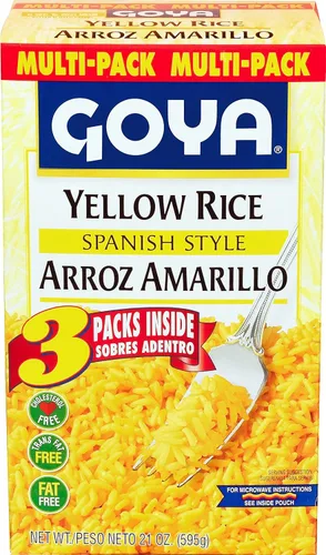 Vista 6 de Goya Foods - Arroz amarillo instantáneo, estilo español, 6 onzas (paquete de 24)