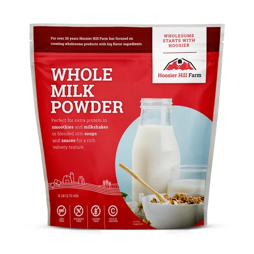 Vista 11 de Hoosier Hill Farm Leche entera en polvo, 25 libras a granel (paquete de 1)
