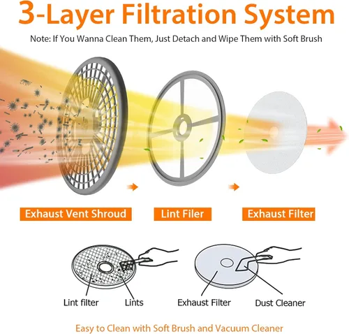 Vista 5 de ARLIME Secadora de ropa compacta, secadora de ropa portátil con 4 modos de secado automático, pequeña secadora de ropa eléctrica con tambor de acero