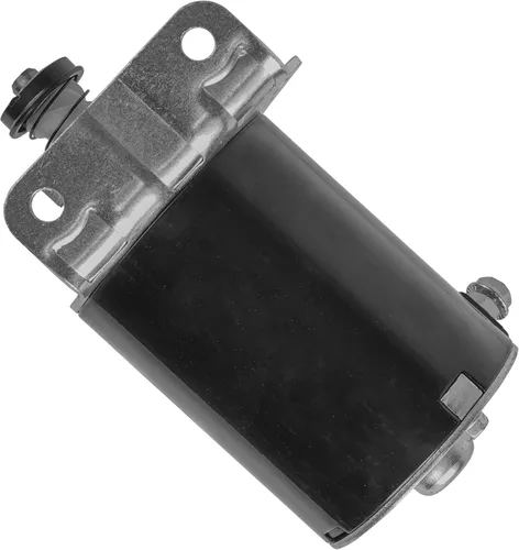 Vista 4 de Caltric Arranque Compatible con John Deere D100 D105 D110 D120 100 Series Tractor 17.5CV 19CV 21CV / Engranaje de acero mejorado de 14 dientes