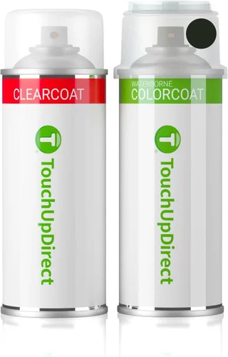 Vista 212 de TouchUpDirect QAK - Aerosol de pintura de retoque de color blanco sólido compatible con Nissan Exact Match - Kit esencial
