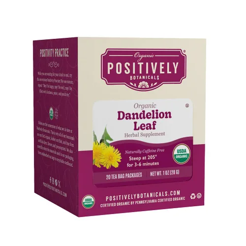 Vista 24 de Organic Positively Botanicals Company, bolsas de té de hierbas de caléndula, 20