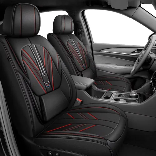 Vista 10 de AOMSAZTO Funda de asiento de coche personalizada para Chevrolet Blazer 2019 2020 2021 2022 2023 2024 2025 protector de cojín de asiento