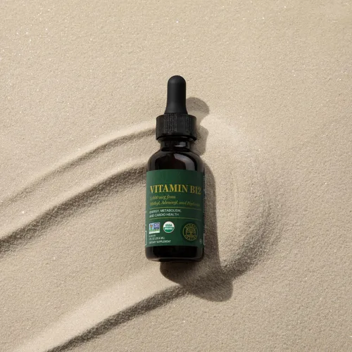 Vista 4 de Vegansafe B-12, Vegetarianas Vitamina B12 de Global Healing de GHCHealth, paquete de de 2, 1