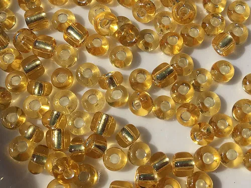 Vista 16 de Cuentas de vidrio checo verde aguamarina opaco. Tamaño: 6/0 1.41 oz / 1.4 oz (Aqua Opaque)