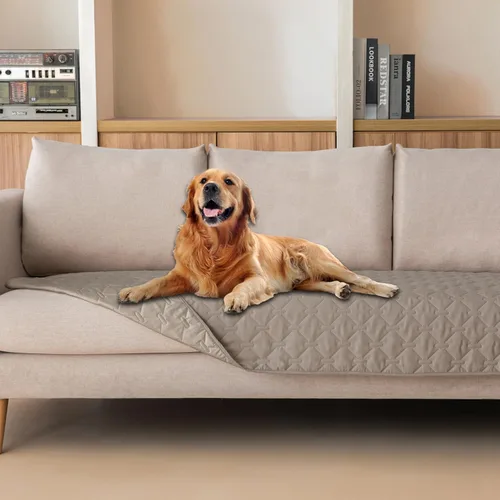 Vista 50 de gogobunny - Manta para perros y gatos 100% impermeable y de doble cara, funda suave para cama de mascotas, reversible, protege muebles, carbón