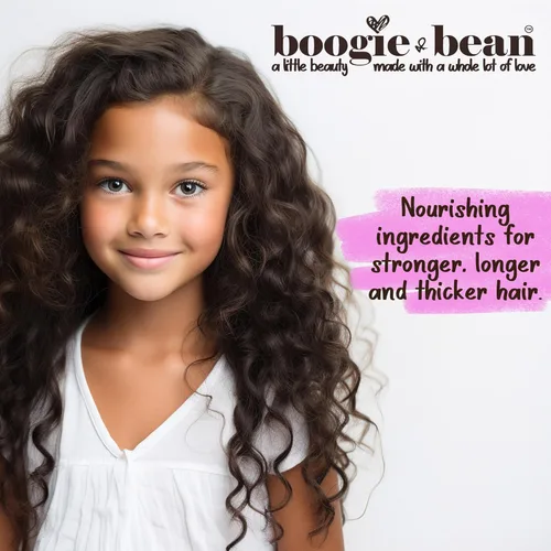 Vista 8 de Aceite para el cabello para niños para estilos rizados, naturales y trenzados, adecuado para bebés, niñas y niños con tipos de cabello 4C
