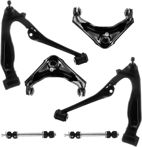 Vista 165 de Detroit Axle - Kit de brazos de control delanteros para Chevy GMC Silverado Sierra 1500 Avalanche Yukon Tahoe Escalade ESV EXT, 2 brazos de control
