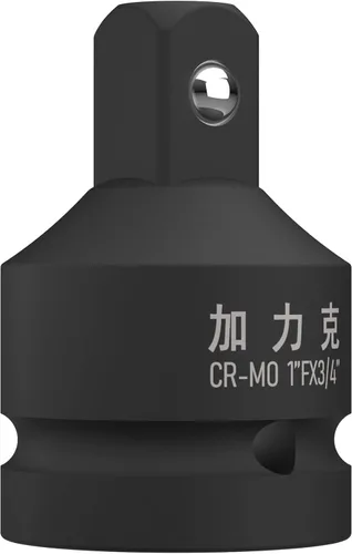 Vista 11 de Adaptador de enchufe de impacto y reductor de 1 pulgada (F) a 1/2 pulgadas (M) para llave de trinquete, hembra a macho, CR-MO, (negro)