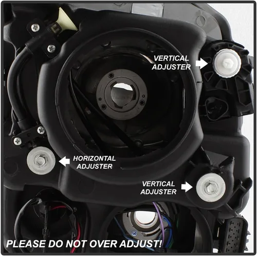 Vista 6 de ACANII - Para [Solo Modelo Halógeno] 2010-2016 Cadillac SRX Faros Delanteros Proyectores Halógenos, Par de Faros Delanteros para Conductor y Pasajero