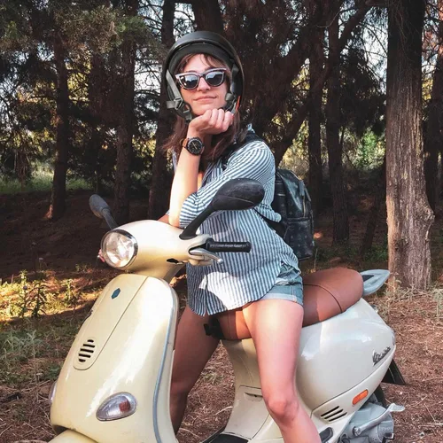 Vista 6 de AHR Half Helmet with Sun Visor, Quick Release Buckle Half Face Warrior Motorcycle Helmet for Bike Chopper Cruiser DOT Approved, Run-D