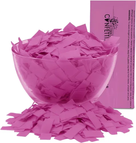 Vista 18 de Ultimate Confetti, Confeti Biodegradable Azul Bebé - Confeti de Papel de Seda Rectangular Revoloteante para Uso en Cañones y Lanzadores – Confeti