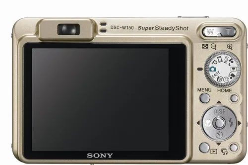 Vista 2 de Sony Cybershot DSCW150/G - Cámara digital de 8,1 MP con zoom óptico 5x con disparo súper constante (dorado)