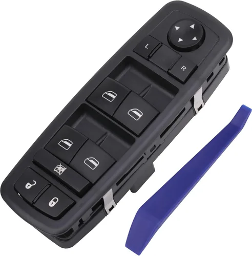 Vista 8 de Obaee Botón de control de interruptor de ventana eléctrica 8+13 pines lado del conductor compatible con Dodge Dart 2013-2016, Chrysler 200