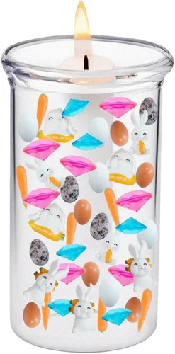 Vista 6 de 12092 piezas de decoración de jarrones para el día de San Valentín, velas flotantes de San Valentín, relleno de jarrón de rosas de plástico