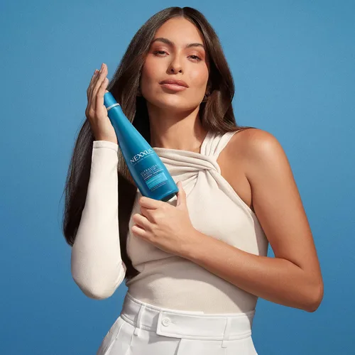 Vista 8 de NEXXUS Champú ultraligero suave para cabello seco y encrespado, tratamiento para el cabello suave y sin peso para bloquear el encrespamiento, 13.5