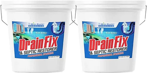 Vista 20 de DrainFix & Restorer séptico - 32 onzas líquidas. - Tratamiento de tanque séptico patentado Bac Enzyme Exxon Valdez, limpiador de drenaje
