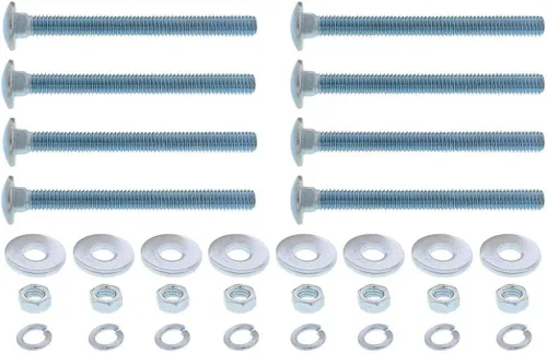 United Pacific 110248 Kit de montaje de caja de camión a marco chapado en zinc para camión Chevy y GMC 1967-71 – UN Paquete (8 juegos completos de