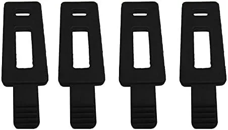 (4) Gancho de goma para tapa de caja de aire Yamaha (1979-95) G2, G8, G9, G11