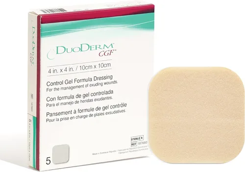 Vista 9 de Apósito estéril DuoDERM CGF 4 x 4 pulgadas, 5/caja