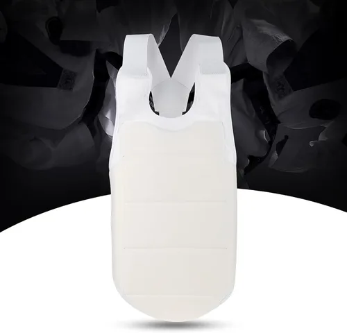 Vista 7 de Protector de pecho de taekwondo, unisex para adultos y niños, chaleco protector de pecho de karate, chaleco protector de pecho para mujeres