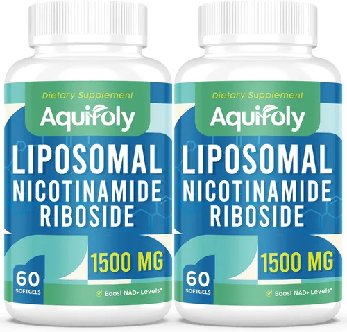 Vista 8 de Suplemento liposomal de ribósido de nicotinamida de 2000 mg con TMG y pterostilbeno para una máxima absorción, superior a NAD, aumento de NAD +
