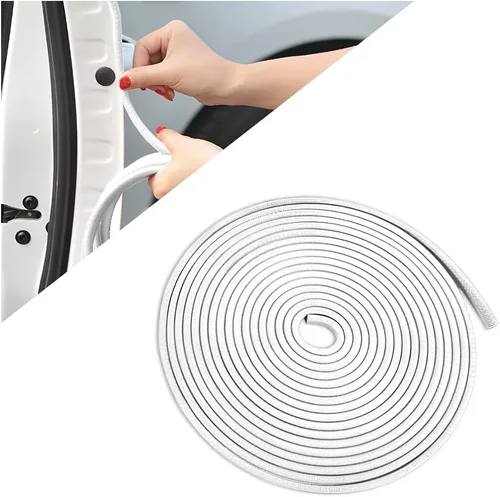 Vista 9 de Protector de borde para puerta de automóvil, sello de goma universal en forma de U, protectores de borde de barco de aluminio, no requiere