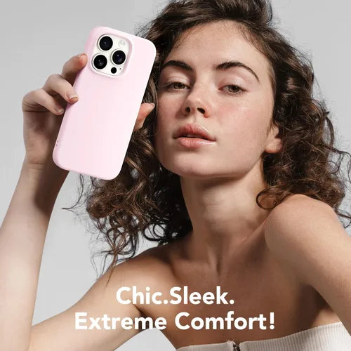 Vista 1625 de GONEZ Funda magnética para iPhone 14, compatible con Magsafe, con protector de pantalla + protector de cámara, forro de microfibra antiarañazos