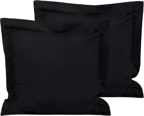 Vista 22 de FLXXIE Juego de 2 fundas de almohada estándar de microfibra, resistentes a la decoloración, a las arrugas y al encogimiento, fundas de almohada