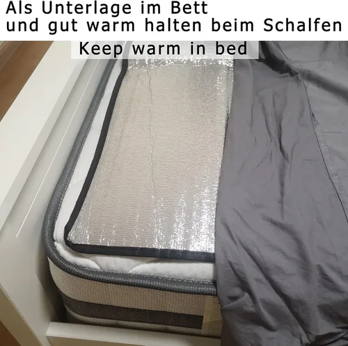 Vista 6 de Alfombra de camping Manta de lámina de espuma para camping, almohadilla de espuma aislante, almohadilla de tienda de campaña para dormir