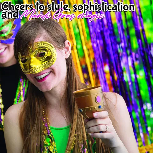 Vista 3 de Fun Express, 12 unidades de tazas estilo cáliz.