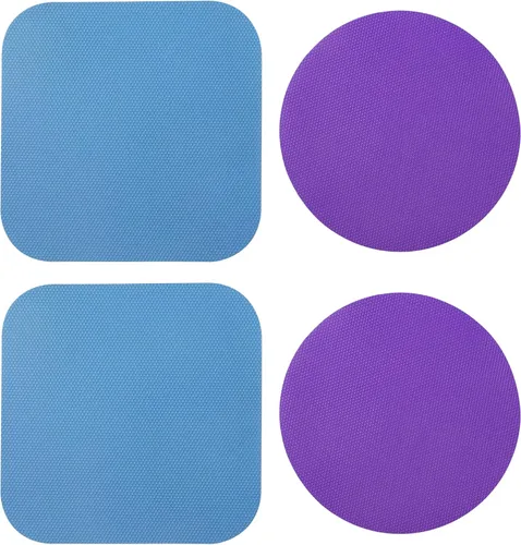 Vista 11 de 4 almohadillas para abridor de tarros, agarres de goma para tarros, abridor de tarros multifunción para personas mayores con manos débiles posavasos