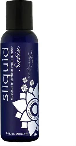 Sliquid Lubricantes Hidratante personal satinado, 2 onzas líquidas