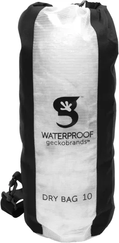 Vista 9 de geckobrands Durable View Dry Bag – Waterproof Roll Top Dry Bag with Translucent Front Panel for Easy Identification