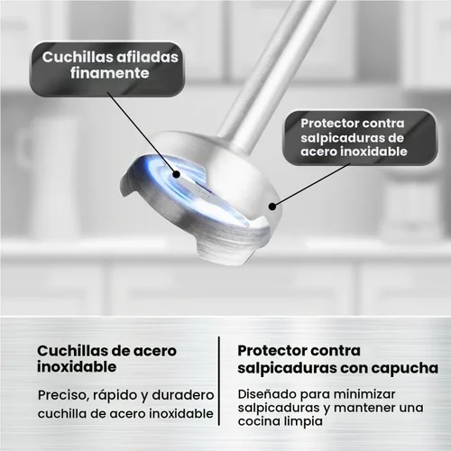 Vista 4 de Elite Gourmet EHB1324 Batidora de mano recargable inalámbrica, 5
