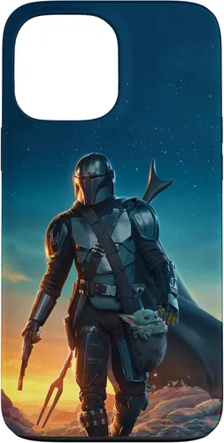 Vista 24 de Star Wars The Mandalorian and Grogu Sunset - Carcasa para iPhone 17