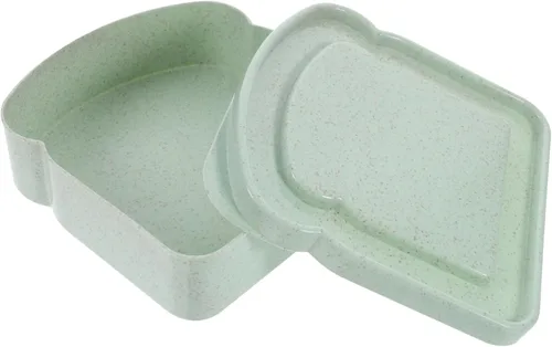 Portable Sandwich Container Reusable Storage Box for Toast Lightweight for Kitchen Home Bakery Outdoor Use Easy to Organize Snacks Food