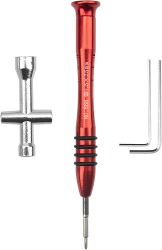 Vista 3 de Kit de herramientas de reparación de 260 piezas, tornillos de fijación M2 M2.5, llave hexagonal, pasadores de brazo oscilante, tornillo de cabeza