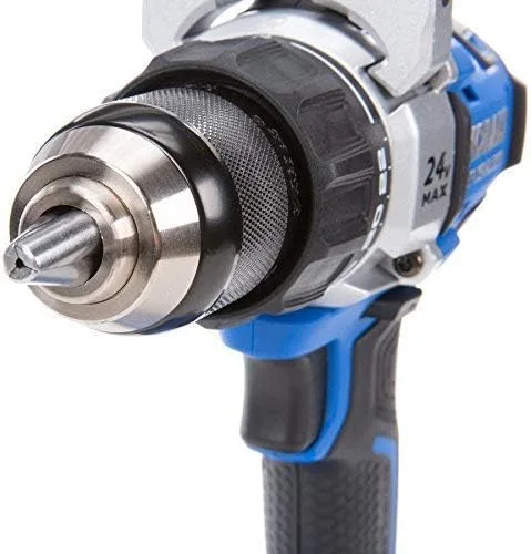 Vista 6 de Kobalt 24-Voltios Max Ión de litio (Li-ion) Taladro sin escobillas de 1/2 pulgada con batería y estuche blando.