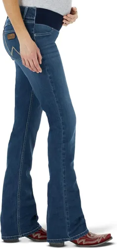 Vista 2 de Wrangler Jeans de maternidad retro Mae para mujer, Azul oscuro