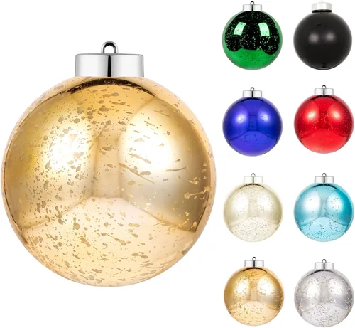 Vista 9 de XmasExp - Bolas de Navidad para colgar (34 unidades, irrompibles)