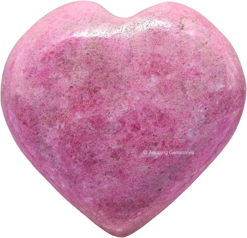 Vista 27 de Amazing Gemstone Piedra de Palma de Corazón de Cristal de Chakra - Piedra de Masaje de Bolsillo para Preocupación para Equilibrio Natural de Chakras