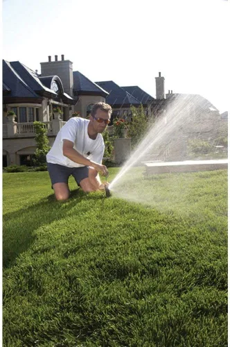 Vista 4 de Rain Bird Cabezales de rotor 5000 cabezales de aspersor de rotor. Paquete de 4