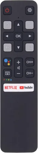TCL - Control remoto de TV RC802V FNR1 para TCL Android Remote 4K Smart TV 50S434 55S434 75S434 40S330 70S430 32S334 55S435 50S435 43S434 32S65000 A