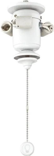 Fanimation F5MW Fitters, 5.34x3.51x3.51, blanco mate