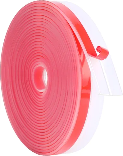 Vista 9 de ToLanbbt Burletes de Silicona Tira de Sellado para Puerta 1 pulgada x 20 pies Tapón de Corrientes de Aire para Puerta Cinta Autoadhesiva