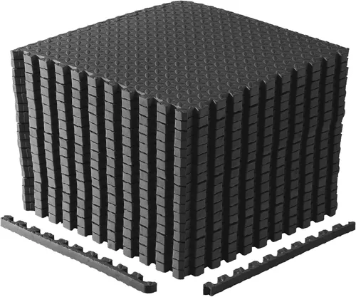 Vista 16 de CAP Puzzle Exercise Mats 1” Thick EVA Interlocking Foam Tiles for Home Gym Flooring Multiple Options