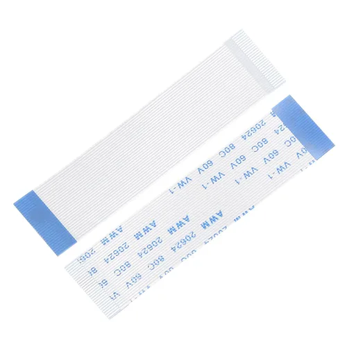 Vista 30 de uxcell Cable plano flexible FFC, 5 clavijas de 0.020 in de paso de 1.181 in, FPC FFC, cable de cinta flexible para TV LCD, audio de coche