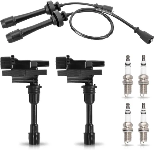 Vista 9 de ENA Juego de 2 bobinas de encendido 2.0L L4 compatibles con Mazda 2001 2002 2003 Protege, 02 03 Protege5 2.0 bobinas de repuesto para UF407 C1340