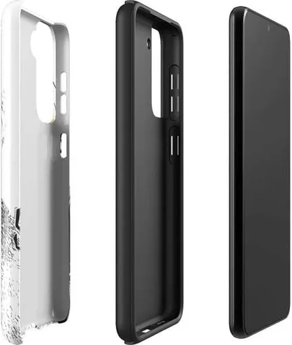 Vista 3 de Skinit Funda para teléfono Pro compatible con Galaxy S22 Plus, con licencia oficial de Disney, The Nightmare Before Christmas Jack en Spiral Hill
